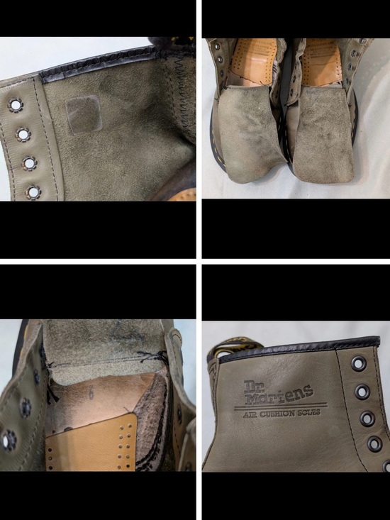 Dr Martens 1460 Vintage MIE Olive Green Leather Boots Made in England Men’s US 7 main image 9